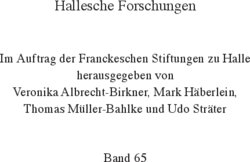 Inhaltsverzeichnis