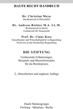 Inhaltsverzeichnis