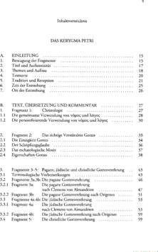 Inhaltsverzeichnis 1