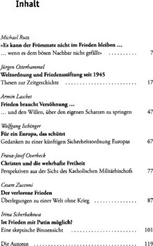 Inhaltsverzeichnis 1