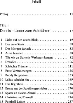 Inhaltsverzeichnis 1