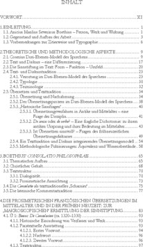 Inhaltsverzeichnis