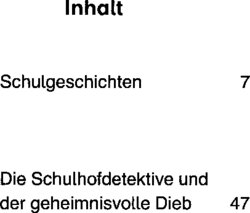 Inhaltsverzeichnis 1