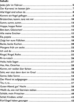Inhaltsverzeichnis 1