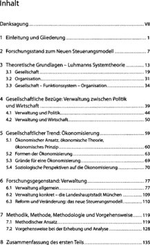 Inhaltsverzeichnis 1
