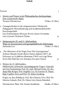 Inhaltsverzeichnis 1