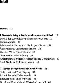 Inhaltsverzeichnis 1