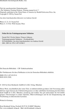 Inhaltsverzeichnis
