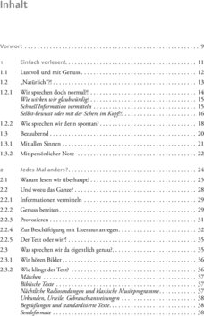Inhaltsverzeichnis