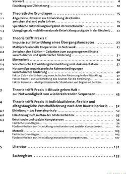 Inhaltsverzeichnis 1