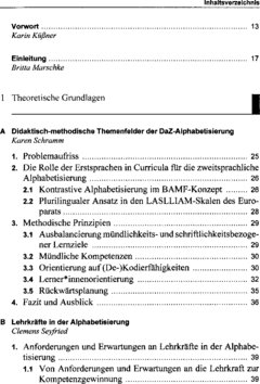 Inhaltsverzeichnis 1