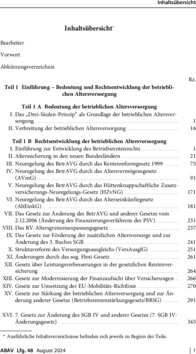 Inhaltsverzeichnis