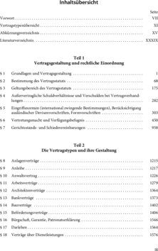 Inhaltsverzeichnis