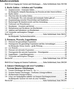 Inhaltsverzeichnis - Lösungen. / [Bearb. von Christine Fiedler ... An dieser Ausg. für Sachsen-Anhalt wirkte mit: Ardito Messner]