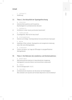 Inhaltsverzeichnis