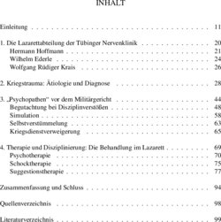 Inhaltsverzeichnis