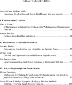 Inhaltsverzeichnis