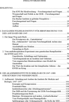 Inhaltsverzeichnis