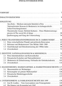 Inhaltsverzeichnis