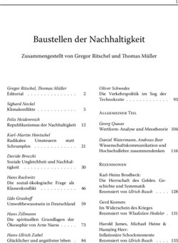 Inhaltsverzeichnis