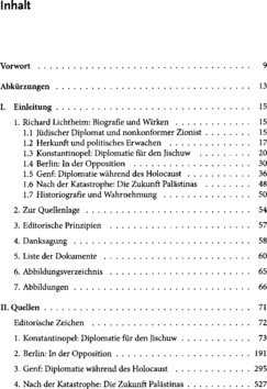 Inhaltsverzeichnis 1