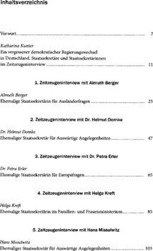 Inhaltsverzeichnis 1