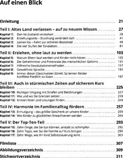 Inhaltsverzeichnis 1