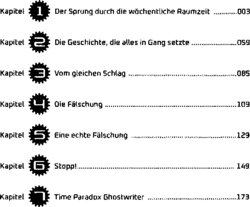 Inhaltsverzeichnis - Der Sprung durch die wöchentliche Raumzeit - 1.