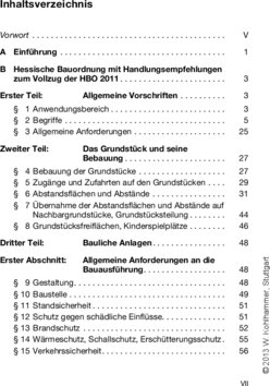 Inhaltsverzeichnis