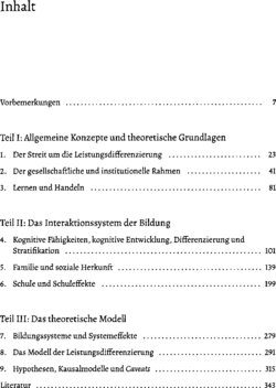 Inhaltsverzeichnis 1