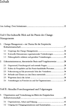 Inhaltsverzeichnis 1