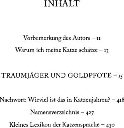 Inhaltsverzeichnis 1