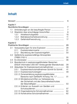 Inhaltsverzeichnis