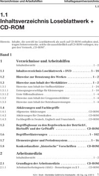 Inhaltsverzeichnis