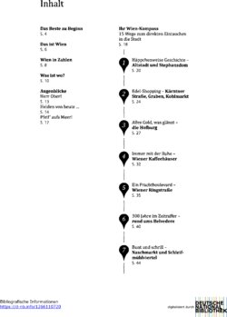 Inhaltsverzeichnis 1