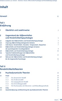 Inhaltsverzeichnis