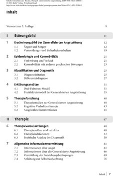 Inhaltsverzeichnis