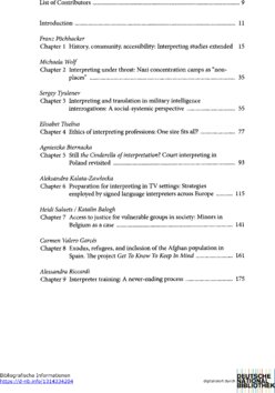 Inhaltsverzeichnis 1