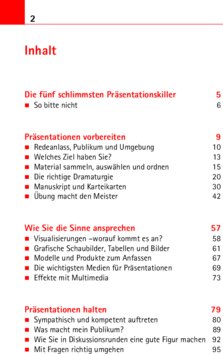 Inhaltsverzeichnis