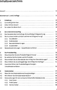 Inhaltsverzeichnis 1