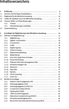 Inhaltsverzeichnis 1