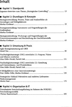 Inhaltsverzeichnis 1