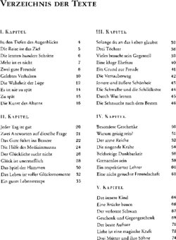 Inhaltsverzeichnis 1