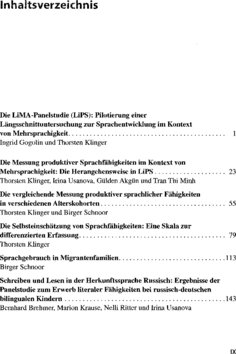 Inhaltsverzeichnis 1