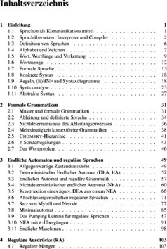 Inhaltsverzeichnis 1