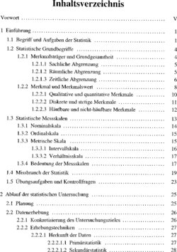 Inhaltsverzeichnis 1