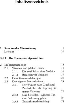 Inhaltsverzeichnis 1