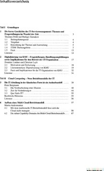 Inhaltsverzeichnis 1