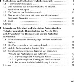 Inhaltsverzeichnis 1