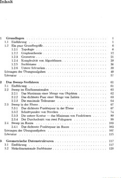 Inhaltsverzeichnis 1